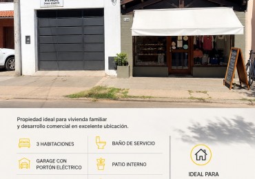 Casa con local centro